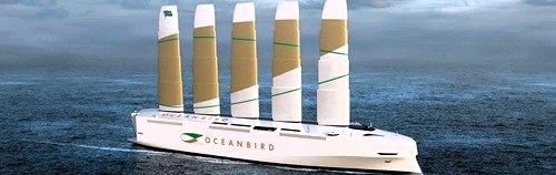 96 % minni losun og hraðari afhending með vindknúnu skipi