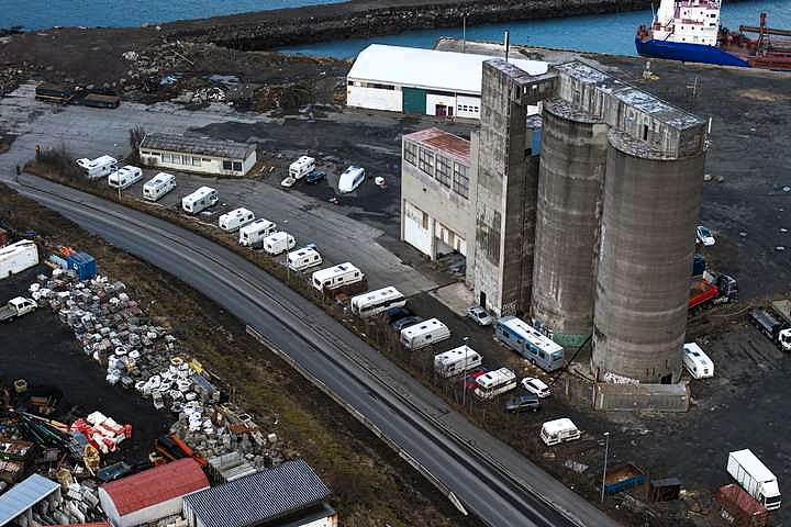 Hjólhýsabyggðin við Sævarhöfða