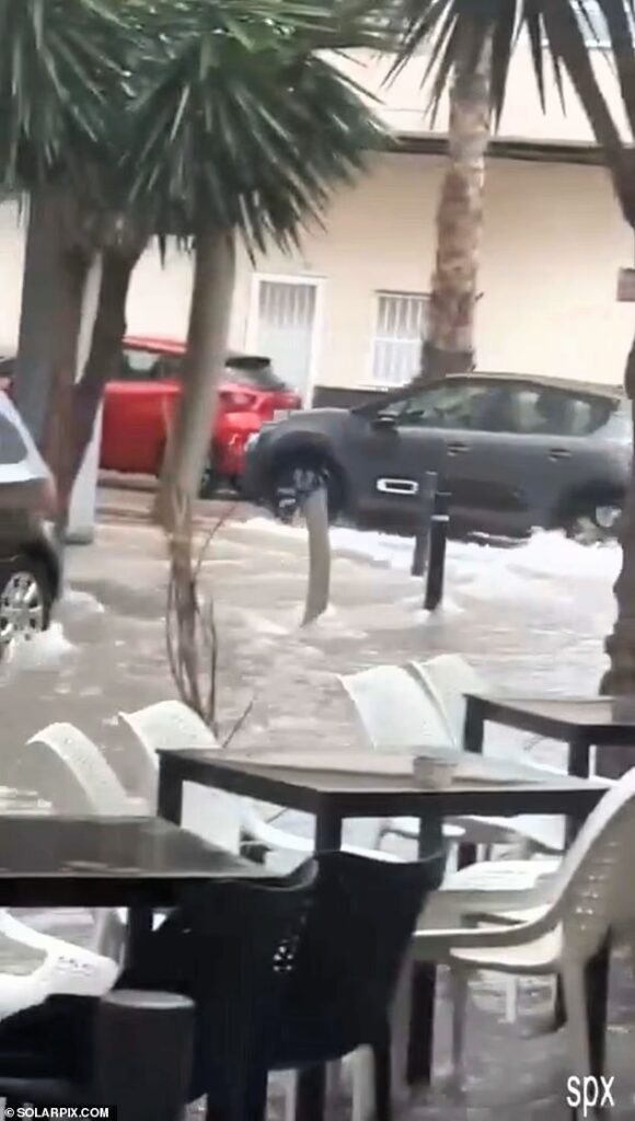 óveður á spáni